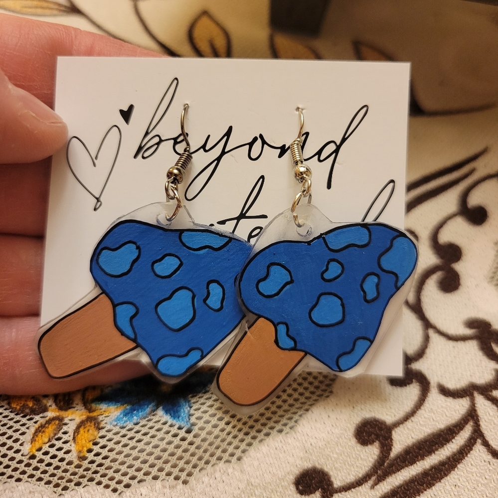 Handmade Mushroom Earrings